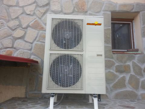 Икономично Отопление с Tермопомпа 16.5kW 